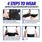 Heavy Duty Lift Lumbar Lower Back Waist Support Belt Brace Suspenders For Work