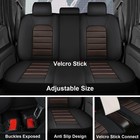 Full Set Car Seat Covers For Gmc Sierra 1500 2500 3500 Denali Slt At4 At4x Ba   