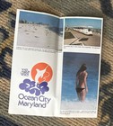 Ocean City Maryland 1980 Travel Guide Map Souvenir Booklet  sea For Yourself 