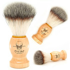 Shaving Brush For Men  Wood Handle Shave Brush mens Shaving Cream   Soap Brush  