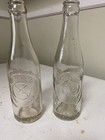 Lot Of 2 Vintage Dr Pepper Bottles    good For Life    6  1 2 Fl Oz 