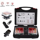 Wireless Led Rear Tail Lights Battery Operated Usb Magnetic Tow Towing Trailer