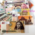 Wholesale Lots 55 Pcs Different World Banknotes Paper Money Foreign Collections