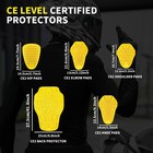Wosawe Ce2 Approved Motorcycle Armor Shoulder elbow back hip knee Protective Pad