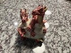 Red Dragon Hatchlings Trio Fantasy Dragon Statue Figurine