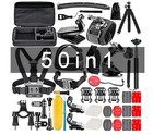 50 Pcs For Gopro Hero 10 11 12 8 7 6 5 Accessory Kit Bundle Chest Head Mount