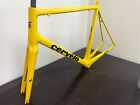 Cervelo R3 58cm Carbon Fiber Rim Brake Road Bike Frame Set Fork  Visma Yellow