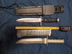 Bowie Knife   Bayonet  Both 12  In 