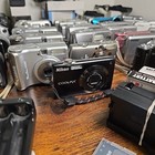 Massive Parts Camera Lot - Nikon  Canon  Panasonic  Casio  Samsung  And More 