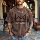 Personalized Custom Graphic T-shirt Create Your Own Design Text Tee For Gift