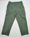Tru Spec Tactical Cargo Utility Pants Men s Size 34x30 Ripstop Olive Green Euc 