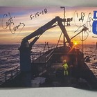 Deadliest Catch Signed Hat 3 Captains Josh Harris Jake Anderson Casey Mcmanus