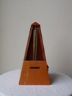 C  1940s-50s Seth Thomas No  7 Mechanical Wood Metronome Piano Music Usa Art Dec