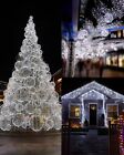 50 100 200 Led Solar String Lights Outdoor Garden Party Xmas Fairy Wedding Lamp