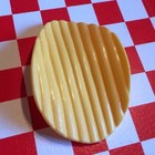 Realistic Artificial Faux Fake Play Food Replica Potato Chip 3d Magnet