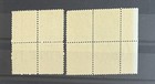 Canada 1915 War Tax 1c Green Mint Mnh Blocks Of 4  2 