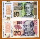 Croatia  10-20 Kuna  2014  P-43-44  Unc   Commemorative In A Folder