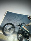 1970s Evel Knievel Signed Original Autographed Daredevil Standing Wheelie