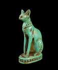 Authentic Ancient Egyptian Antique Rare Bastet Goddess Statue Figurine Bc