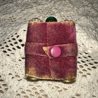 Antique 1950s Revlon Jeweled Lipstick Case Trio Velvet Holder Touch Of Genius