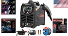 3 In 1 Welder 140a Gasless Flux Mig lift Tig stick Welding Machine 110v Inverter