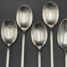 1847 Rogers Bros Silver Plate Eternally Yours 6 Teaspoons 4 Iced Tea Spoons Vtg