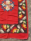Vintage Handmade Traditional Beautiful Mexican Kilim Floor Rug Carpet 208x125 Cm