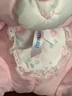 Vintage 1994 Fisher Price Puffalump 9    Baby Pink Teddy Bear With Rattle