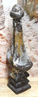 Vintage Cast Iron Gate Fence Finial Topper Spike Antique Gothic Pole Point Top
