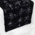 Rosette Satin Table Runner Ribbon 3d Rose Spiral Wedding Party Table Decoration