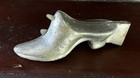 Fun Antique Slipper Hinged Ice Cream Mold  Pewter  Signed  New York City  1910s