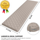 Kitchen Mat Cushioned Anti Fatigue Floor Mat 17 3 x60   Thick Non Slip Waterproo