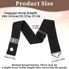 2-in-1  Belt For Luggage Add A Bag Luggage Straps Adjustable Suitcase Straps Sui