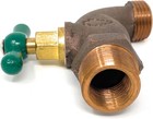 Hose Bibb  Heavy Duty Slilcock 3 4 Mnpt Or 1 2 Fnpt X 3 4 Mht  Red Brass
