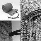 18pcs Silicone Treated Cover Gun Sock Protection Storge Sleeve Up To 55  Gray Us