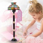 1 12 Scale Dollhouse Miniature Floor Lamp Battery Operated Lights Vintage Lamp