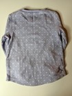 Girls Osh Kosh Lavender Thermal Long Sleeves Shirt 4t
