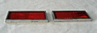 Harley-davidson 59255-72 Red Reflectors Kd410 Sae-a-71 Dot - Lot Of 2