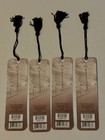 Set Of 4 Inspirational Quote Plastic Bookmarks W Tassels Reading Book Lover Gift