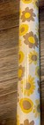 Vtg Roylcraft Plasti-chrome Shelf Drawer Lining Paper Roll Retro Daisy Flowers