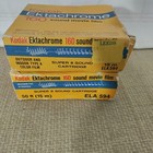 Vintage Kodak Ektachrome 160 Sound Super 8 Type A Color Film Ela 594 Lot Of 2 
