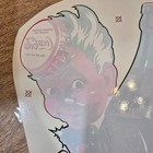 Vintage 1950s Coca Cola Sprite Boy Window Decals Pair 10 5  X 6  Large Nos Sign