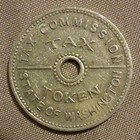 Washington State Tax Token 1935 10 Cents Or Less