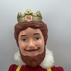 Vtg 1980s The Magical Burger King Doll Knickerbocker Toy Plush W burger   Hankie
