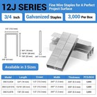 Meite J12 Series Staples 20ga 1 2 Inch Crown 13 16 Inch Length Galvanized