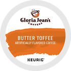 Gloria Jean s Butter Toffee  Keurig K-cup Pods  Medium Roast Coffee  24 Count
