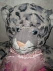 Build-a-bear Snow Leopard Plush With Princess Dress  17 In Stuffed Animal Toy