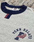Vintage 90s Penn Relays Ringer T Shirt   made In Usa   marathon Track   Field   xl
