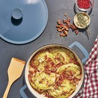 3 5qt Enamel Braiser Blue - Figmint