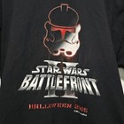 Vtg Star Wars Battlefront Ii 2 Black Shirt Promo Lucas Arts Halloween 2005 Sz Xl